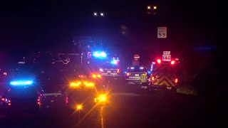 Fatal crash shuts down Route 140 Friday night [upl. by Volny]