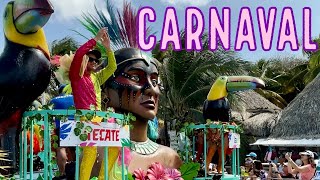 Celebrating Carnaval in Progreso Mexico 🇲🇽 [upl. by Annil924]