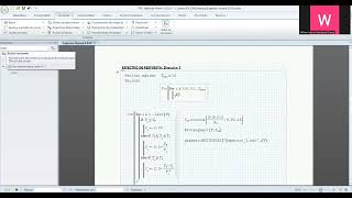 Error de definición de vector en Mathcad Prime 10 [upl. by Ahseinet886]