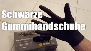 83metoo Schwarze Gummihandschuhe für den Auto Detailer [upl. by Niwde]