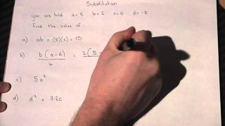 Substitution into formula GCSE maths revision tutor [upl. by Nye196]