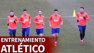 Morata realizó su primer entrenamiento con el grupo  Diario AS [upl. by Yrrol]