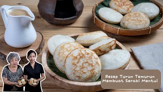 Resep Turun Temurun Membuat Serabi Mentul [upl. by Nosretep164]