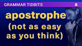 Using apostrophes in contractions and possessives  Grammar and Style Tidbits 8 [upl. by Priscilla]