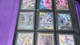 Quick binder review leave a comment if you want to see my most expensive Pokemon cards [upl. by Amaryl49]