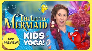 The Little Mermaid  A Cosmic Kids Yoga Adventure Preview ✨🧜‍♀️ [upl. by Aikemahs]