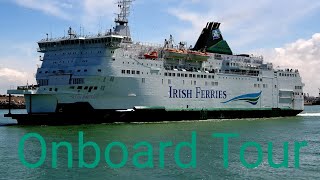 Irish Ferries Dover to Calais Isle of Innisfree [upl. by Iana67]