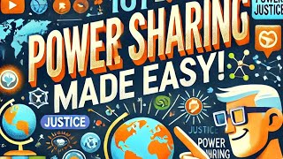 Simple explanation of Power sharing Civics Class 10th [upl. by Maureen329]