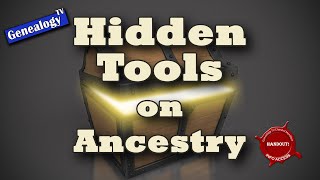 Hidden Tools on Ancestry com [upl. by Amaral]