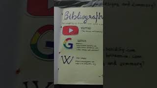 Awesome bibliography idea for your project 🤩🤩shortsvideo project schoolproject arunachalpradesh [upl. by Rafa]