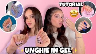 COME FARE LE UNGHIE IN GEL TUTORIAL  HAUL 💅🏻 [upl. by Nordek]