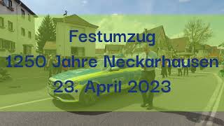 Festumzug 1250 Jahre Neckarhausen [upl. by Baugh]