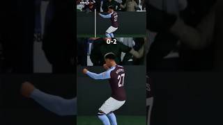 Fulham vs Aston Villa FC 25 fc25 fifa gameplay astonvilla fulham premierleague [upl. by Aihcats]