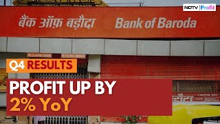 Bank Of Baroda Q4 Results 2024 Net Profit At Rs 4886 Crores Up By 23 YoY [upl. by Dutch197]