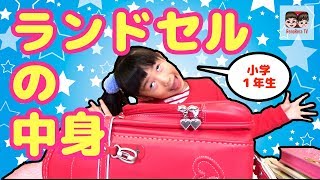 【小学１年生】れのんランドセルの中身紹介！Whats inside the school bag【839】 [upl. by Umeh]