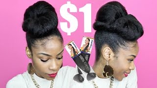 Protective Styles with Kanekalon Hair► Twisted Updo [upl. by Ahsinar]