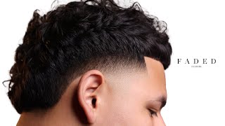 Taper fade Mullet Barber tutorial [upl. by Welcher]