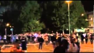 Cesena  Brescia Corteo Bresciani cori pro cesena 05092015 [upl. by Azar]