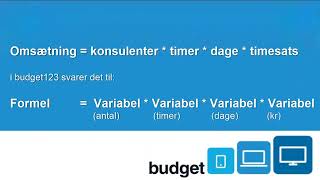 Formler Beregning af Omsætning amp Løn [upl. by Ynatirb205]