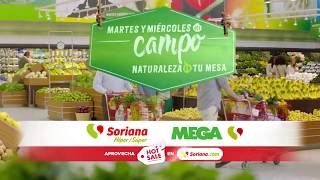 Ofertas Soriana frutas y Verduras Martes y Miércoles del campo 29 y 30 mayo [upl. by Nayab]