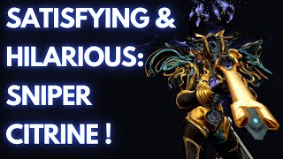 Citrine Sporothrix amp Coil Horizon  Satisfying amp Hilarious Sniping Warframe [upl. by Toby627]