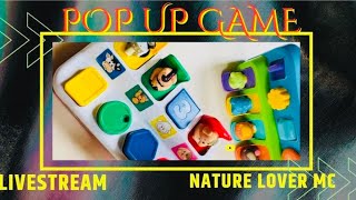 🌈🌈 LET’S PLAY POP UP GAME TOY 🌈🌈 ASMR SOUND 40 [upl. by Alyam]