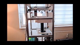 DIY SLS 3D Printer Build log 3 RPS 01 [upl. by Lattonia]