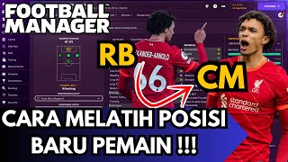 FOOTBALL MANAGER 2024  CARA MENGUBAH POSISI PEMAIN YANG BENAR  FM24 [upl. by Lomasi277]