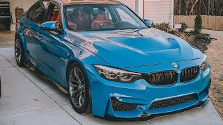 TRANSFORM YOUR F8X M3M4 WITH THESE PSM design front lip and side skirt extensions  f32 [upl. by Fahland]