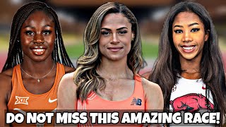 Sydney McLaughlin vs Rhasidat Adeleke  Monaco Diamond League  Track And Field [upl. by Ahsinert]