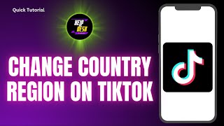 How To Change Country Region On Tiktok  Help Desk Gurus Tutorial [upl. by Buddy]