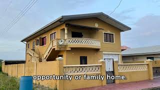 Carapichaima Home For Sale  Investment Opportunity Trinidad [upl. by Rezeile]