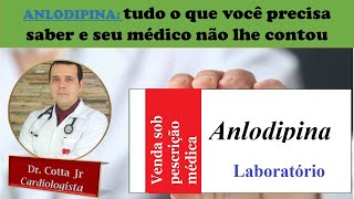 ANLODIPINA tudo que você precisa saber e seu médico não lhe contou [upl. by Eachelle]