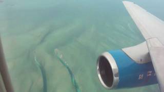 Boeing 737200 Bahamasair FLLNAS Landing Pt 67 [upl. by Nydnarb]