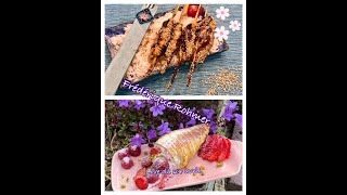 Brochettes de poulet yakitori et cornes d’abondances au fruits rouges 🎁 [upl. by Machutte]