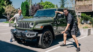 Whats NEW for the 2024 Jeep Wrangler 4XE [upl. by Leeda]