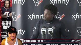 Stefon Diggs talks about his connection with CJ Stroud  Houston Texans Reaction [upl. by Kelda]