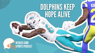 The Miami Dolphins Keep Their Season Alive With Victory Over the Los Angeles Rams  Miami Minute [upl. by Anihsak]