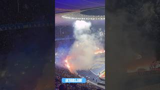 PYROSHOW beider FANLAGER Hertha BSC  1 FC Köln BSCKOE Effzeh herthabsc fcköln HerthaBerlin [upl. by Gnilyarg]