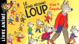 Le Grand Méchant LOUP et ses 14 Loupiots 🐺 Histoires amp Contes  Un Livre avec les 3 petits cochons [upl. by Zeculon]