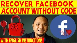 Paano iRecover ang Facebook Account 2024  Without Email Without Phone Number [upl. by Norag428]