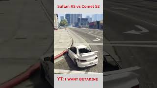 Karin Sultan RS Classic vs comet S2 automobile drift gta gtaonline car [upl. by Mauri]