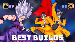 BEST BUILDS FOR LR BEAST GOHAN AND LR GAMMA 1 AND 2 DBZ Dokkan Battle [upl. by Arbmahs]