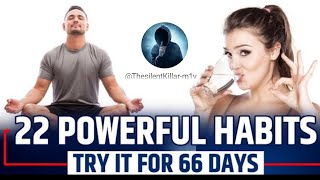 22 Powerful Habits HINDI for 2024 Try It for 66 Days o Transform Your Life by keepmotivation [upl. by Arammat]