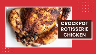 How To Make Rotisserie Chicken in Your Crockpot [upl. by Randy274]