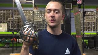 Del Tin Schivona sword  Review  Kult of Athena [upl. by Sokram]