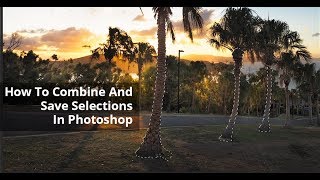 How to create and save selections in Photoshop [upl. by Hynda930]