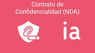 🔏 ¿Necesito protegerme con un Contrato de Confidencialidad NDA [upl. by Wane290]