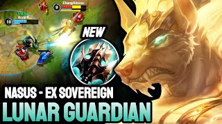 WILD RIFT LUNAR GUARDIAN NASUS  NASUS EX SOVEREIGN RANKED [upl. by Mosa]