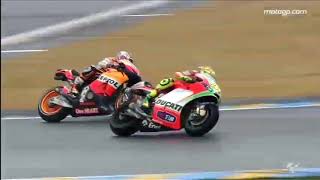 Duel menegangkan Rossi vs stoner [upl. by Siraved404]